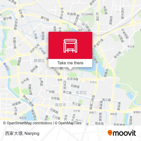 西家大塘 map