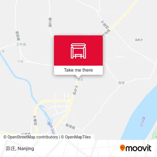 茆庄 map