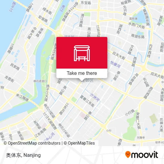 奥体东 map