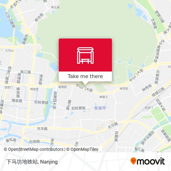 下马坊地铁站 map