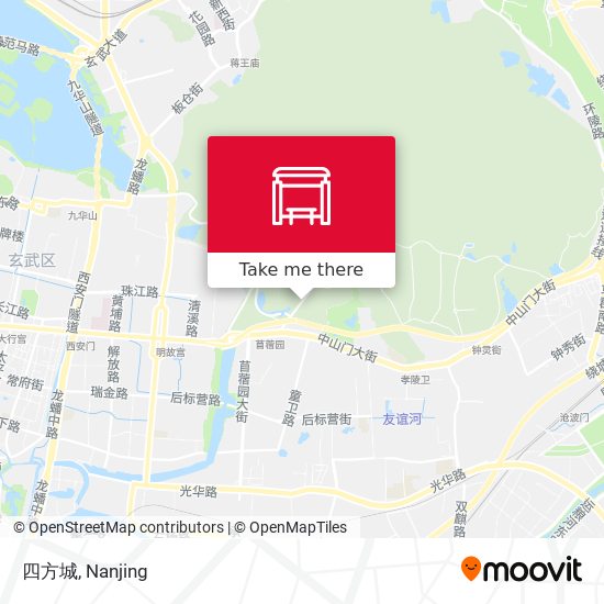 四方城 map