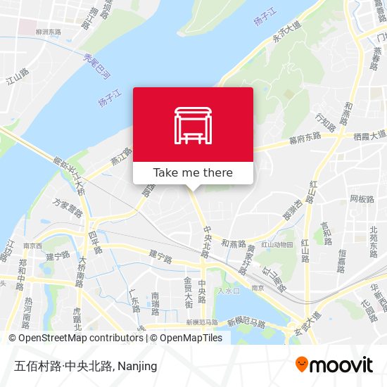 五佰村路·中央北路 map