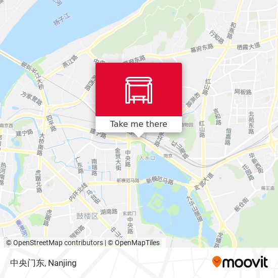 中央门东 map