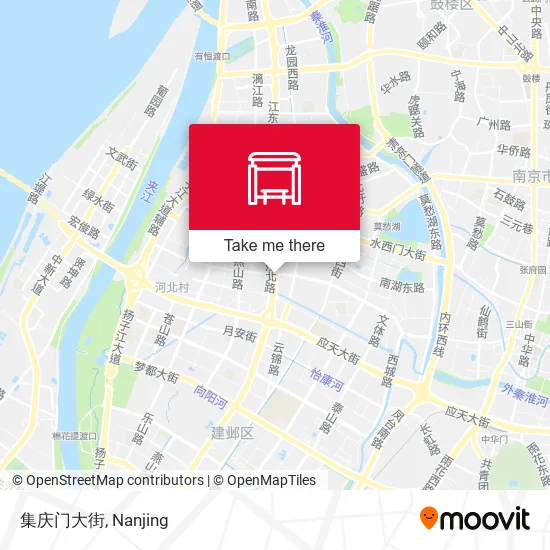 集庆门大街 map