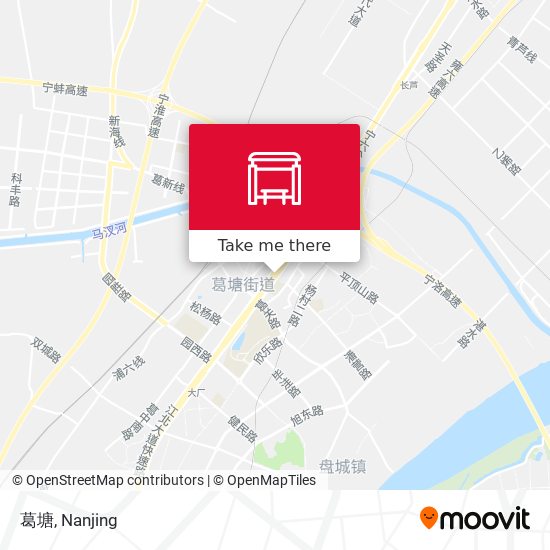 葛塘 map