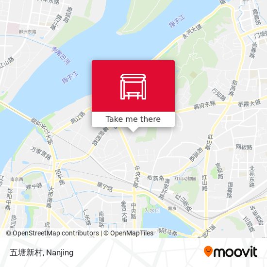 五塘新村 map