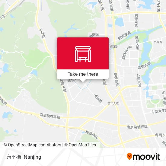 康平街 map