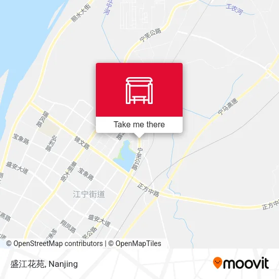 盛江花苑 map