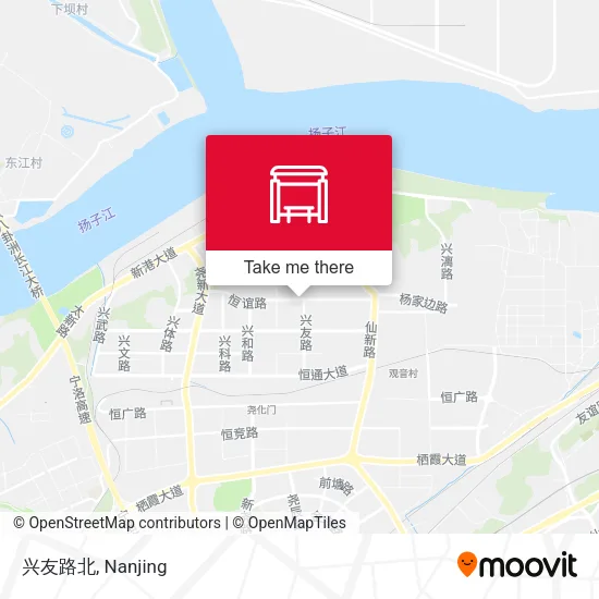兴友路北 map