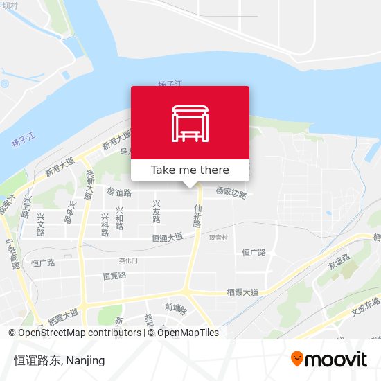 恒谊路东 map