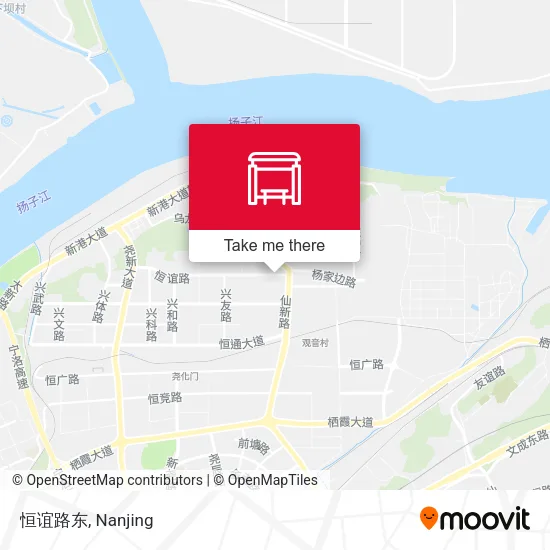 恒谊路东 map
