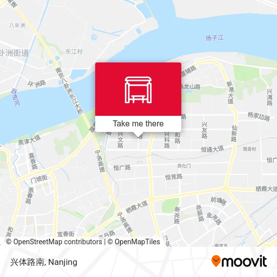 兴体路南 map