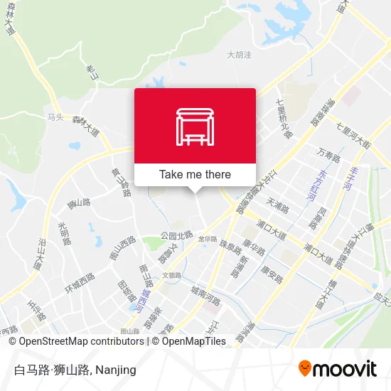 白马路·狮山路 map