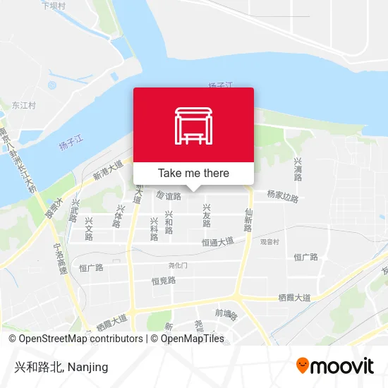 兴和路北 map