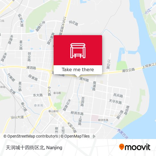 天润城十四街区北 map