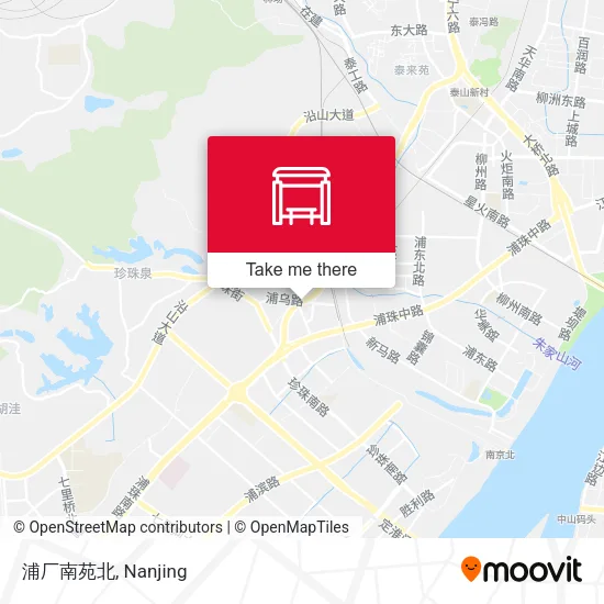 浦厂南苑北 map