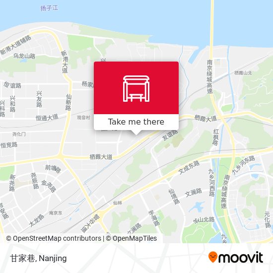 甘家巷 map
