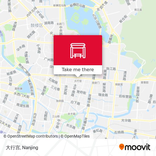 大行宫 map
