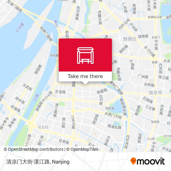 清凉门大街·湛江路 map