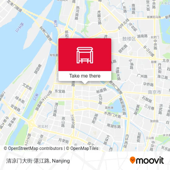 清凉门大街·湛江路 map
