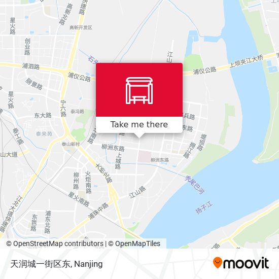天润城一街区东 map