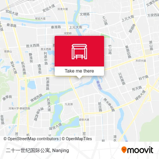 二十一世纪国际公寓 map