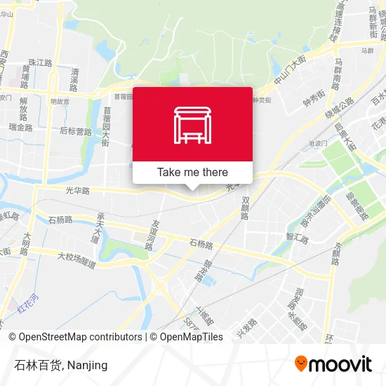 石林百货 map