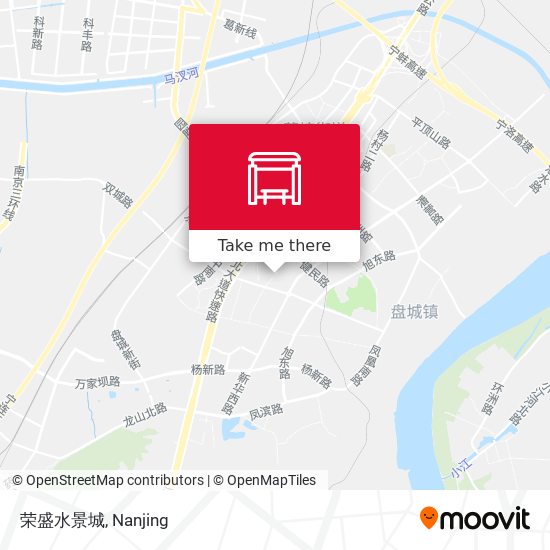 荣盛水景城 map