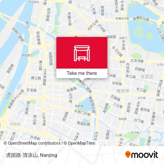 虎踞路·清凉山 map