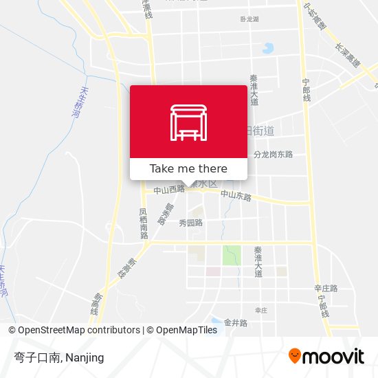 弯子口南 map