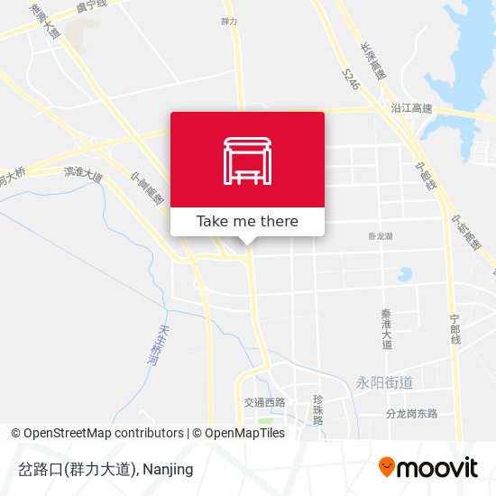 岔路口(群力大道) map