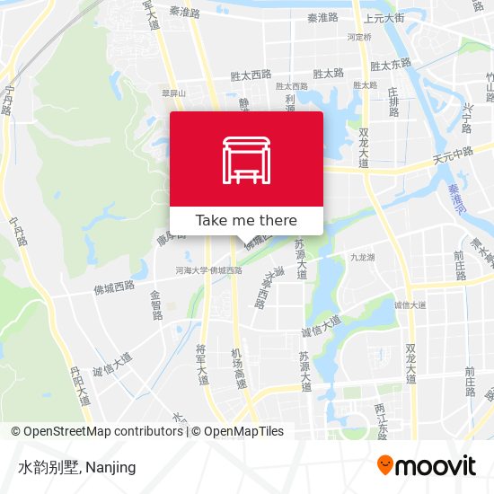 水韵别墅 map