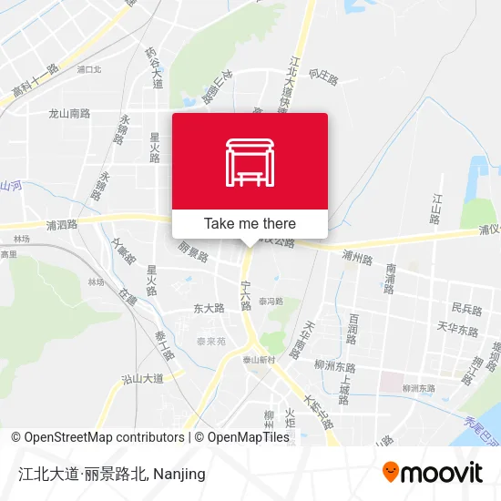 江北大道·丽景路北 map