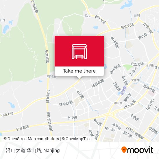 沿山大道·华山路 map