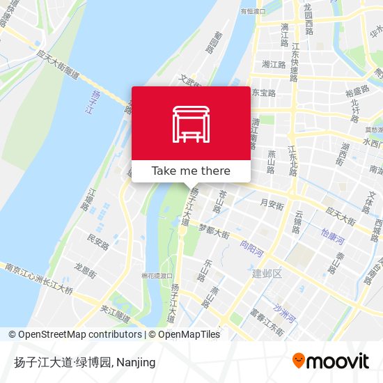 扬子江大道·绿博园 map