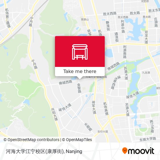 河海大学江宁校区(康厚街) map