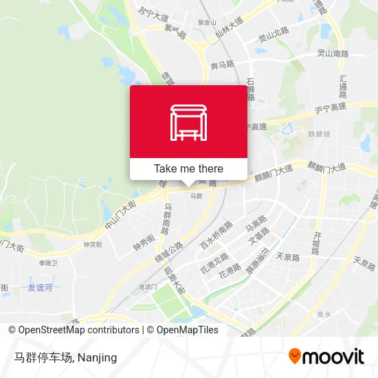 马群停车场 map