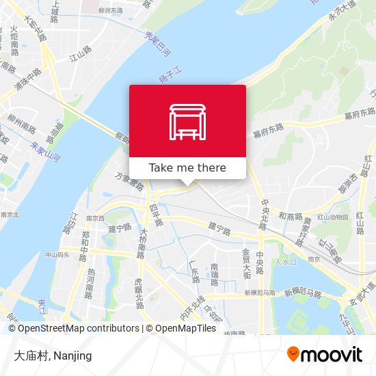 大庙村 map