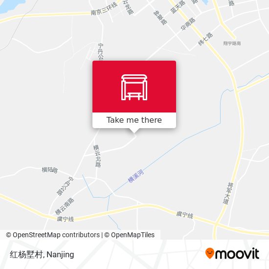 红杨墅村 map