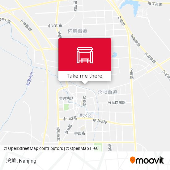 湾塘 map