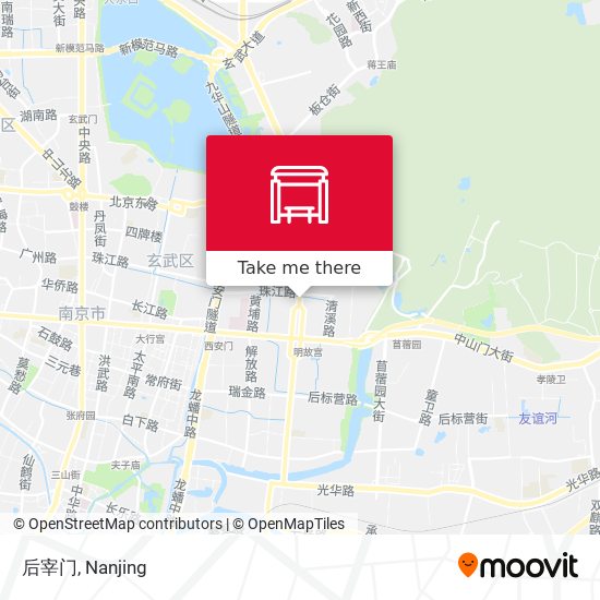后宰门 map