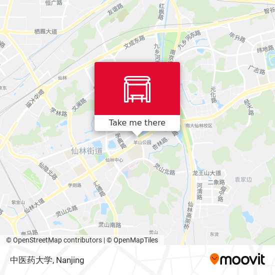 中医药大学 map