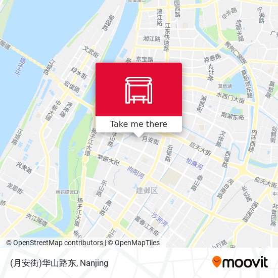(月安街)华山路东 map