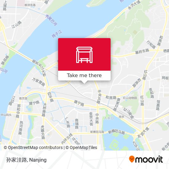 孙家洼路 map
