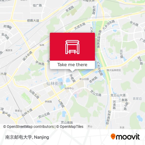 南京邮电大学 map