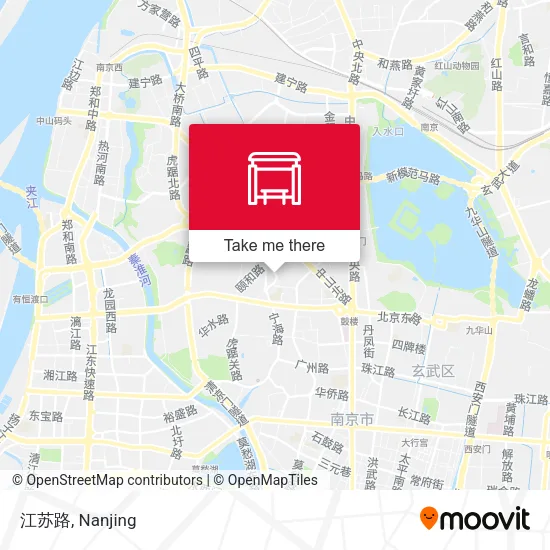 江苏路 map