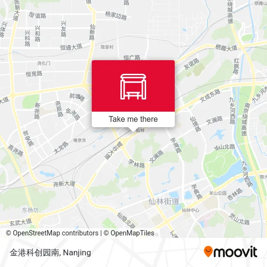 金港科创园南 map