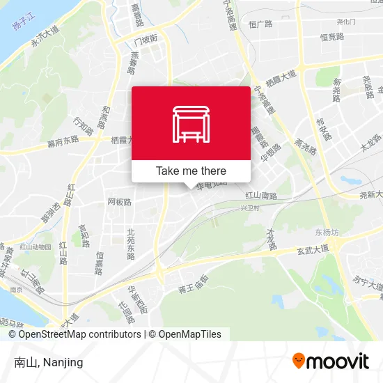 南山 map