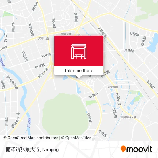 丽泽路弘景大道 map