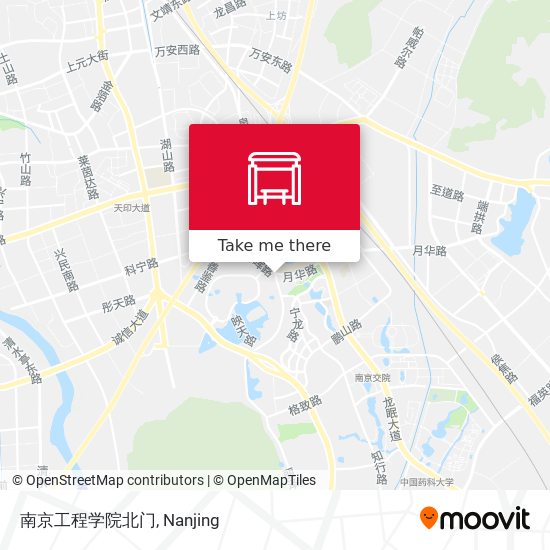南京工程学院北门 map